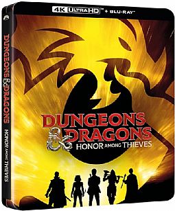 Dungeons & Dragons: Εντιμότητα μεταξύ κλεφτών [4K Ultra HD + Blu-ray] [Steelbook]