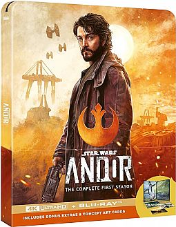 Star Wars Andor - The Complete First Season [4K Ultra HD] [Steelbook]