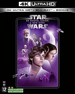 Star Wars: Επεισόδιο 4 - Μια Νέα Ελπίδα [4K Ultra HD + Blu-ray]