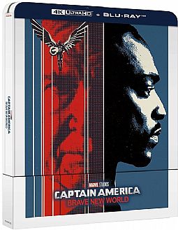 Captain America: Θαυμαστός καινούριος κόσμος [4K Ultra HD + Blu-ray] [Steelbook]