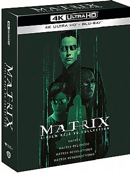 The Matrix 4-Films Deja Vu Collection [4K Ultra HD + Blu-ray]