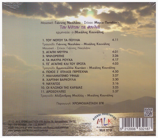 Του Νότου Τα Πουλιά